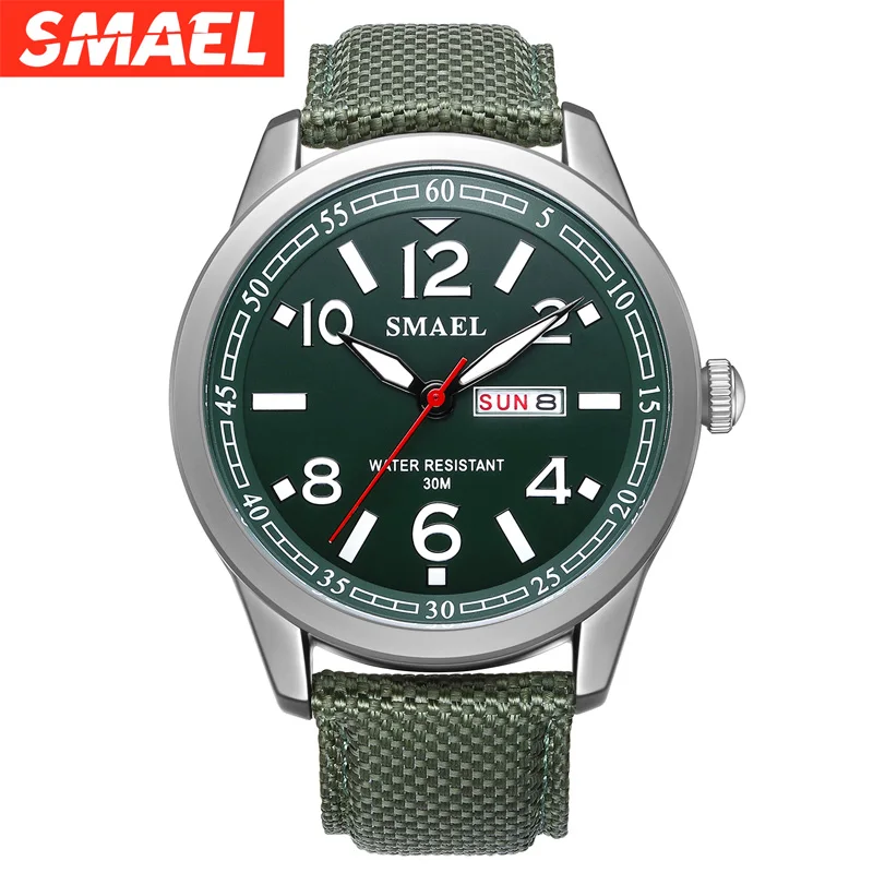 SMAEL Man Watch 2018 Top Luxury Brand Reloj Hombre Men Sports Watches Leather Waterproof Wristwatch Gifts for Mens with Gift Box
SMAEL Man Watch 2018 Top Luxury Brand Reloj Hombre Men Sports Watches Leather Waterproof Wristwatch Gifts for Mens with Gift Box