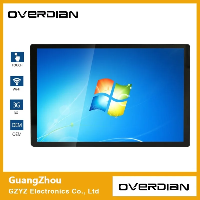 21.5" Win7 System 32GSSD Widescreen LCD Screen Industrial Computer Built in WiFi Capacitive Touch Screen Industrial Computer
21.5" Win7 System 32GSSD Widescreen LCD Screen Industrial Computer Built in WiFi Capacitive Touch Screen Industrial Computer