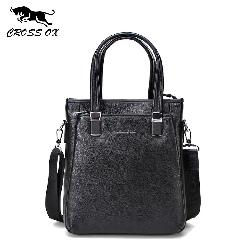 CROSS OX Genuine Leather Men's Handbag Shoulder Bags For Men Vertical Style Messenger Bag Business Casual Portfolio HB557M
CROSS OX Genuine Leather Men's Handbag Shoulder Bags For Men Vertical Style Messenger Bag Business Casual Portfolio HB557M