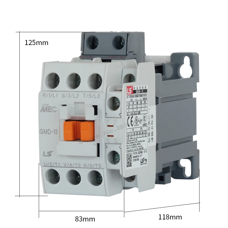 DC Contactor coil voltage DC24V DC110V DC220V GMD-12 electromagnetism contactors
DC Contactor coil voltage DC24V DC110V DC220V GMD-12 electromagnetism contactors