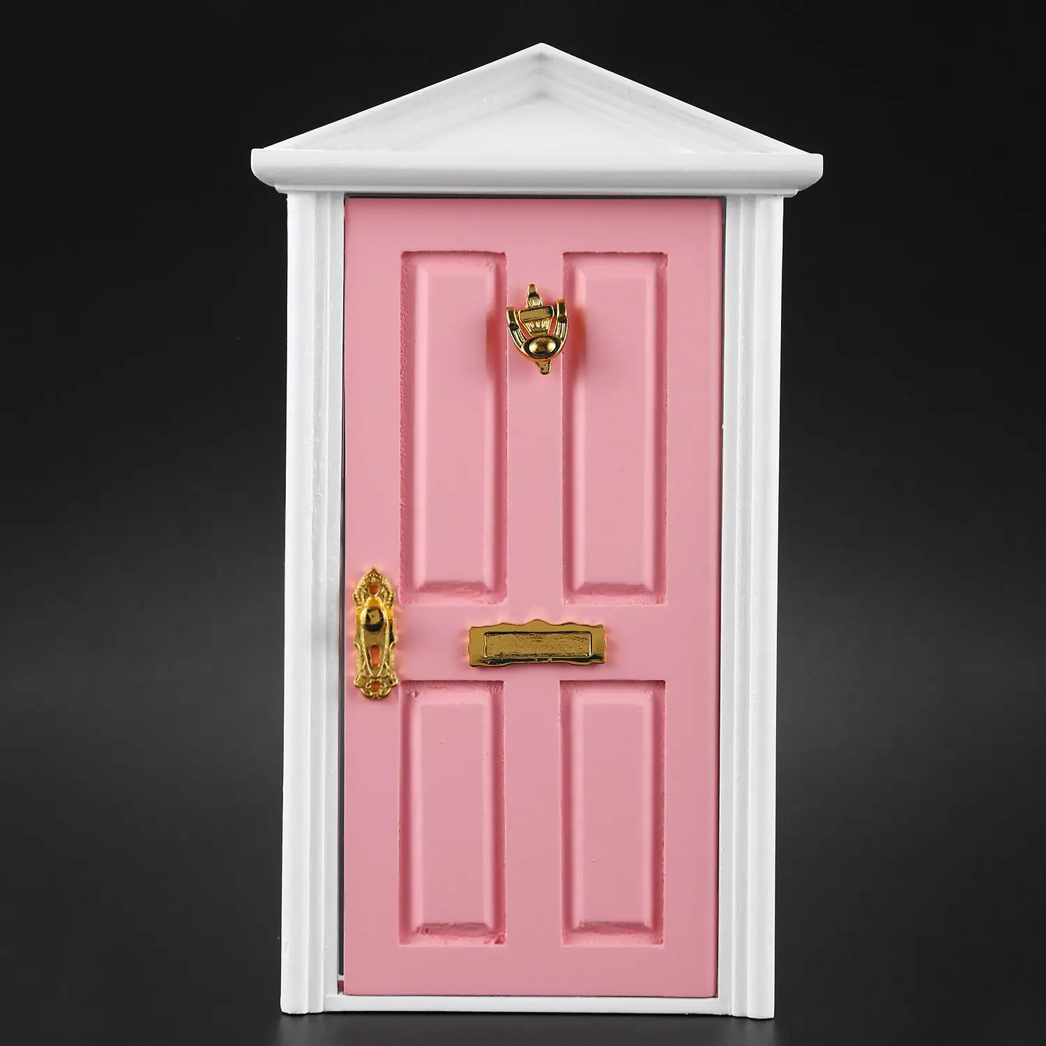 Keol Miniature Doll Houses Games Toys Wooden Door With Hardware