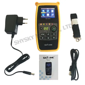 100% Original Satlink WS-6933 DVB-S/S2 FTA C&KU Band Digital Satellite Finder Meter 2.4" LCD Screen wtih Compass
100% Original Satlink WS-6933 DVB-S/S2 FTA C&KU Band Digital Satellite Finder Meter 2.4" LCD Screen wtih Compass