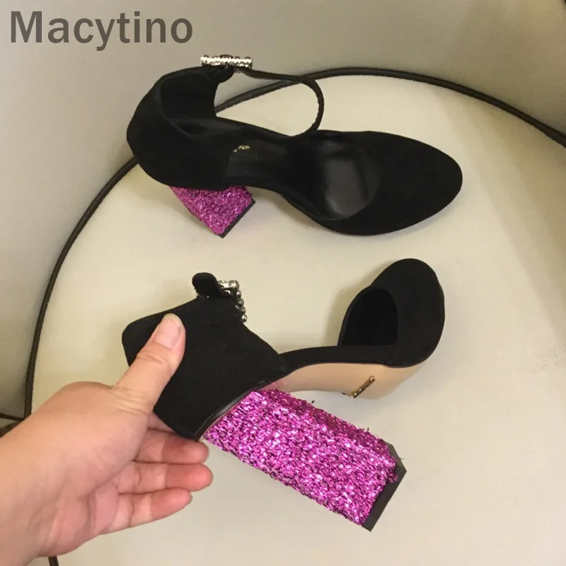 Macytino Women Black Faux Suede Round Toe Chunky Platform High Heel Pumps Evening Dress Heels Ladies Summer Shoe
Macytino Women Black Faux Suede Round Toe Chunky Platform High Heel Pumps Evening Dress Heels Ladies Summer Shoe