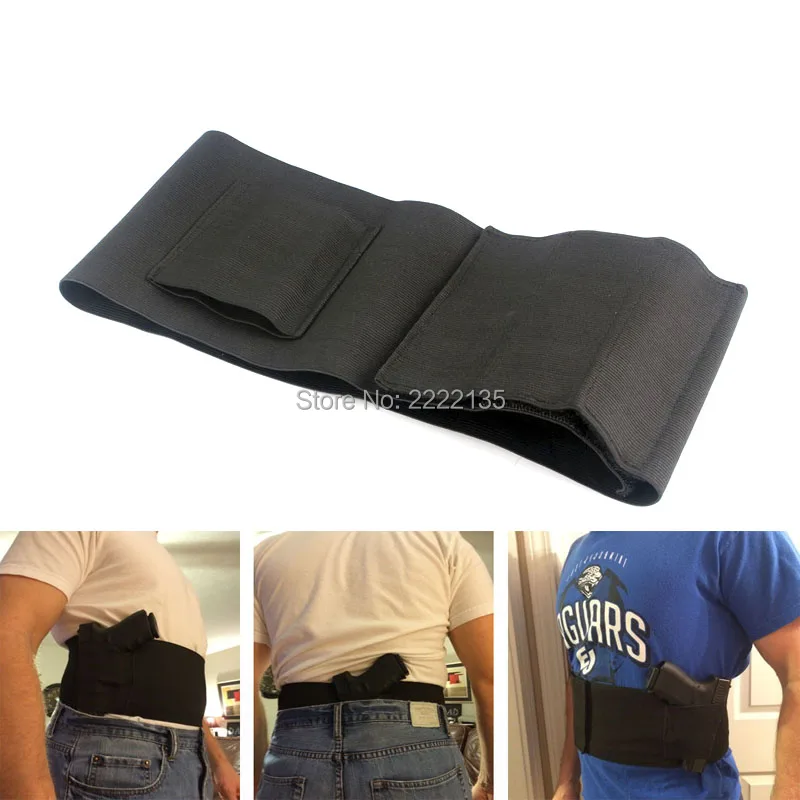 Tactical Adjustable Belly Band Waist Pistal Gun Holster With 2 Mag Pouches For Right/Left Hunting Belt
Tactical Adjustable Belly Band Waist Pistal Gun Holster With 2 Mag Pouches For Right/Left Hunting Belt