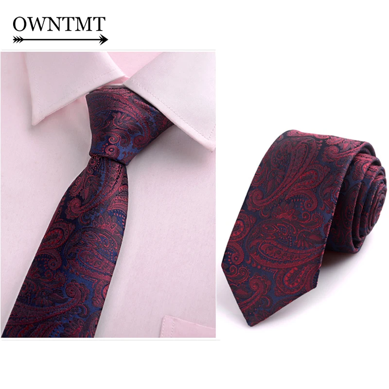 

Mens Skinny Neck Tie 2019 Wedding Designer 2.36'' 6cm width narrow corbatas plaid neck ties fine slim neckties Cravat wholesale