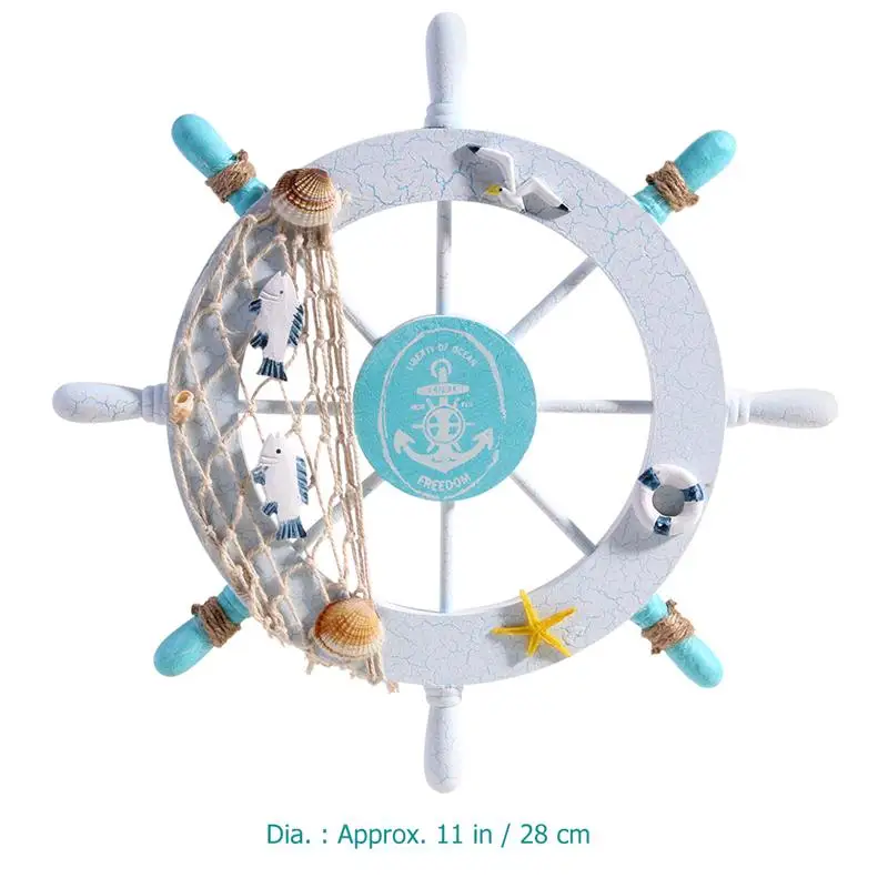 Nautical Beach Wooden Boat Ship Steering Wheel Fishing Net Shell Home Wall Decor (Swim Ring)
Nautical Beach Wooden Boat Ship Steering Wheel Fishing Net Shell Home Wall Decor (Swim Ring)