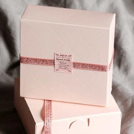 Pink Macaron Box Food Gift Boxes Bakery Cake Biscuit Packaging Paper FREE SHIPPING | Канцтовары для офиса и дома