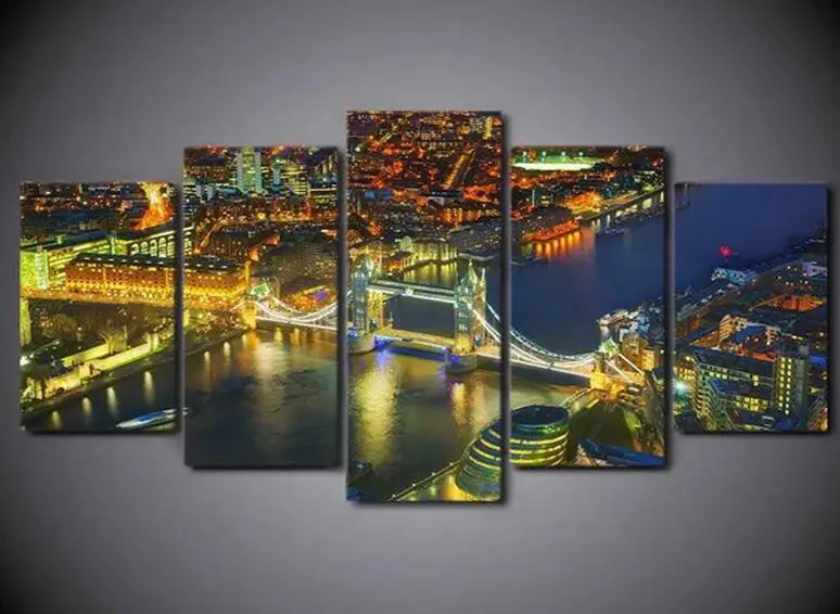 Multi Panel golden gate bridge