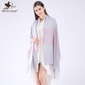 Marte&Joven Unique Design Women Pure Cotton Scarf Wrap Ethnic Style Fringe Long Pashmina Scarves for Ladies Sjaal
Marte&Joven Unique Design Women Pure Cotton Scarf Wrap Ethnic Style Fringe Long Pashmina Scarves for Ladies Sjaal