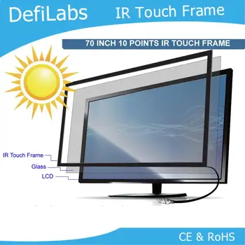 DefiLabs lowest price for 10 touch points 70" Infrared multi touch screen frame for touch table, kiosk etc
DefiLabs lowest price for 10 touch points 70" Infrared multi touch screen frame for touch table, kiosk etc