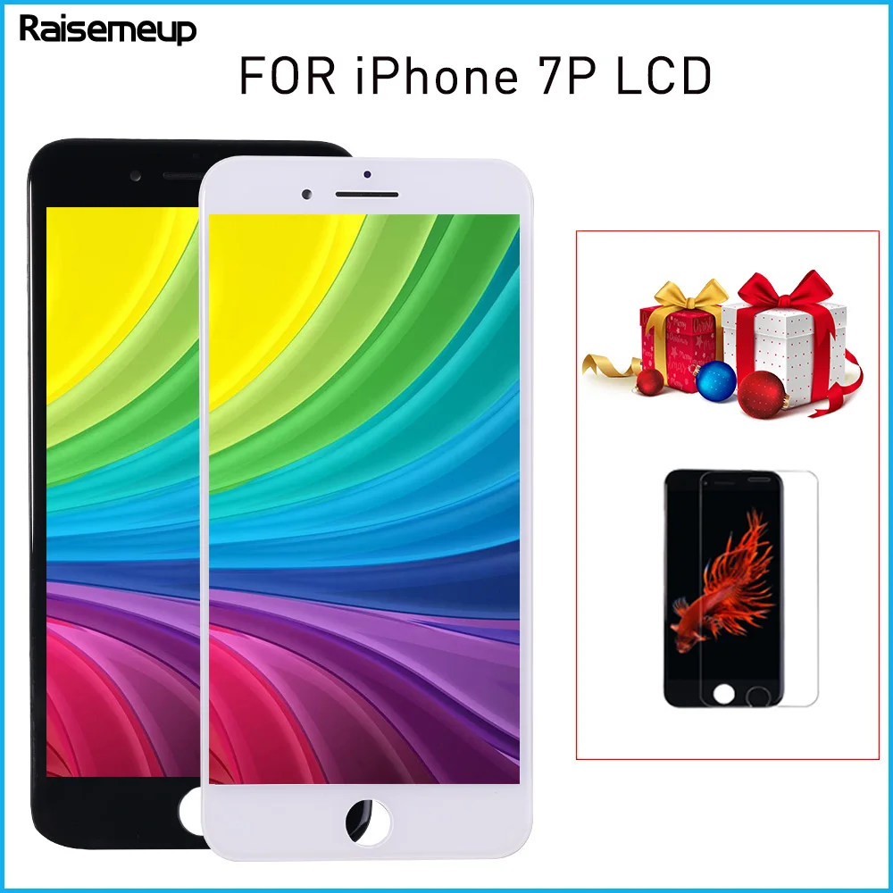 Display For iPhone 7 plus 7p LCD 3D Touch Screen Digitizer Assembly with high quality Replacement parts free shipping and gifts
Display For iPhone 7 plus 7p LCD 3D Touch Screen Digitizer Assembly with high quality Replacement parts free shipping and gifts
