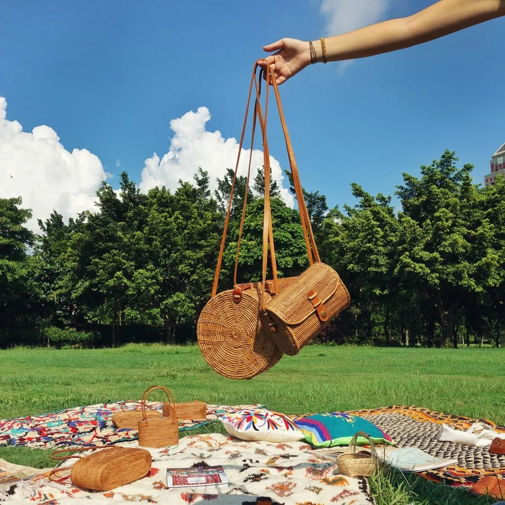 Straw Crossbody Bags for Women 2019 Summer Mini Rattan Beach Bag Round Bali Bamboo Woven Ladies Handbag Bolsa Feminina Bohemia
Straw Crossbody Bags for Women 2019 Summer Mini Rattan Beach Bag Round Bali Bamboo Woven Ladies Handbag Bolsa Feminina Bohemia