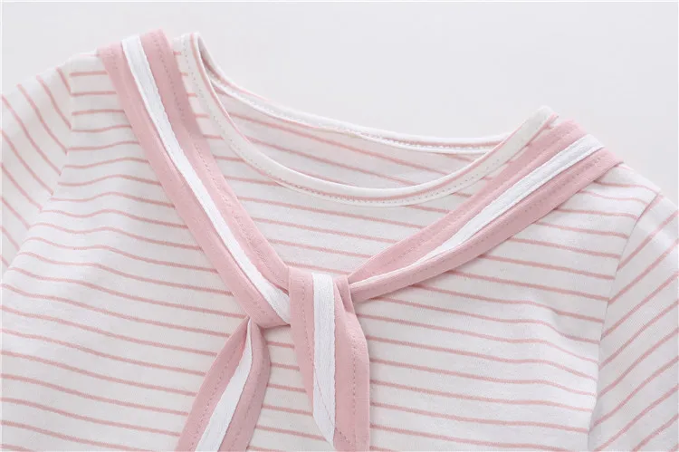 cotton teen girls clothing sets toddler children girls clothes 2018 new summer 2PCS kids set striped school suits for girls 4 5 6 7 8 9 10 11 12 13 14 15 16 years old little big toddler girls 2018 summer clothes for girls set (24)