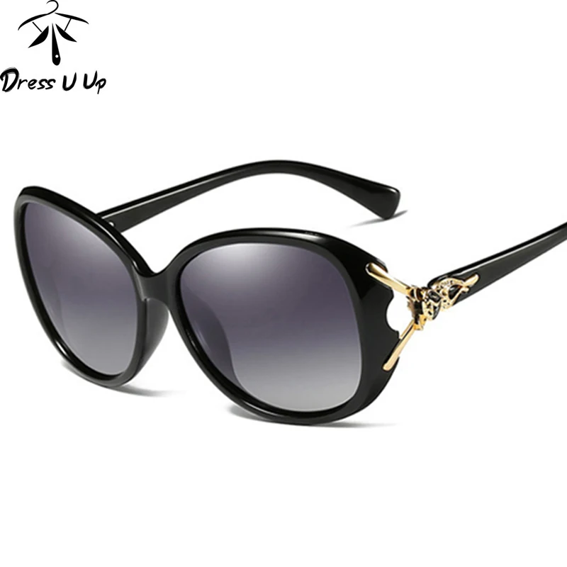 DRESSUUP Polarized Sunglasses Women Brand Designer Fashion Gradient Sunglasses Female Fox Decoration Sun Glasses For Woman
DRESSUUP Polarized Sunglasses Women Brand Designer Fashion Gradient Sunglasses Female Fox Decoration Sun Glasses For Woman