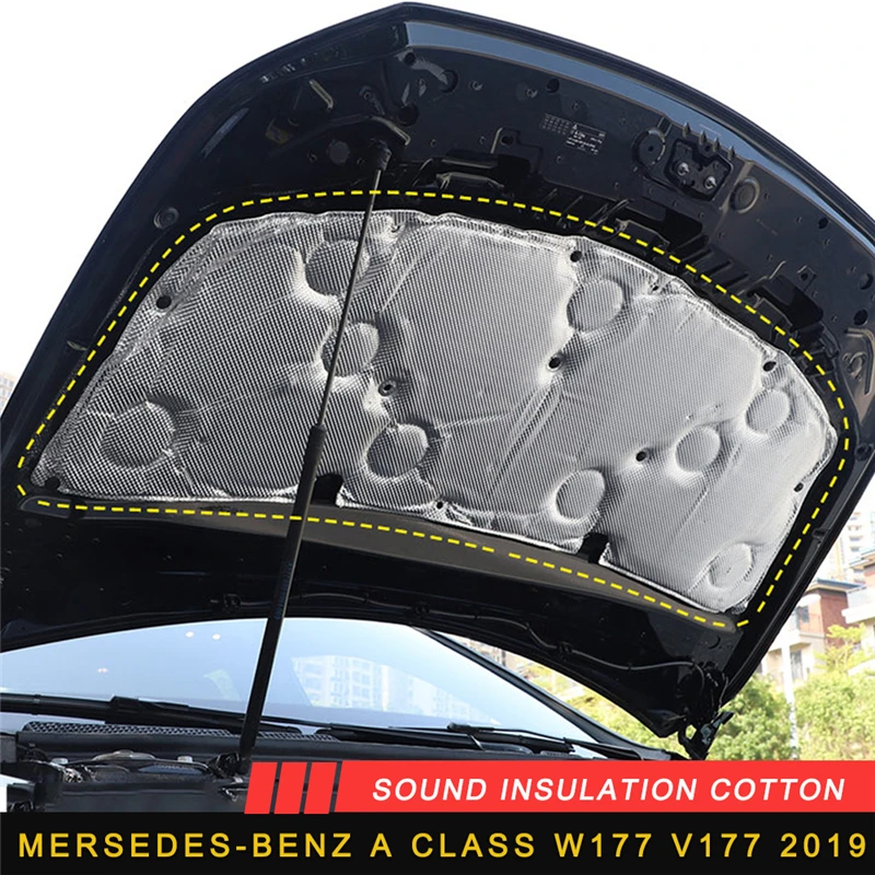 For Mersedes-benz A Class W177 V177 2019 Auto Engine Sound Insulation Cotton Trim Accessories
For Mersedes-benz A Class W177 V177 2019 Auto Engine Sound Insulation Cotton Trim Accessories