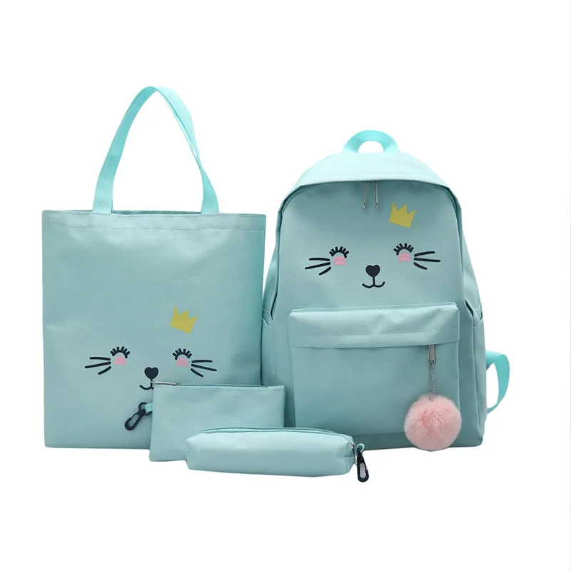 2019 New Canvas Backpacks Cartoon Printing School Backpack Schoolbags Teenager School Bags For Girls 4pcs/set Students Bags
2019 New Canvas Backpacks Cartoon Printing School Backpack Schoolbags Teenager School Bags For Girls 4pcs/set Students Bags