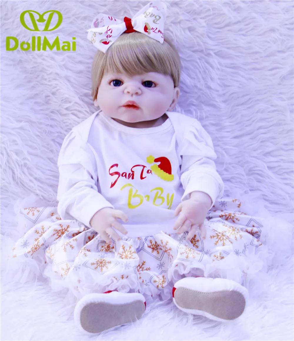 Reborn baby dolls 57cm blond hair bebes reborn full body silicone babies alive dolls can bathe Brinquedos bonecas
Reborn baby dolls 57cm blond hair bebes reborn full body silicone babies alive dolls can bathe Brinquedos bonecas