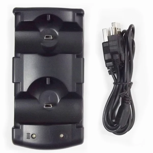 Dock Charger USB Powered Dual Charging for Sony PlayStation 3 PS3 Controller and Move Navigation
Dock Charger USB Powered Dual Charging for Sony PlayStation 3 PS3 Controller and Move Navigation