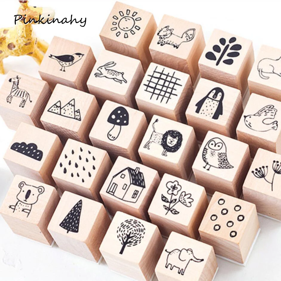 24Style Vintage Cute Lion Owl Elephant Animal Plants Weather Wooden Rubber Stamp for Scrapbooking Painting Cards Decor DIY Craft
24Style Vintage Cute Lion Owl Elephant Animal Plants Weather Wooden Rubber Stamp for Scrapbooking Painting Cards Decor DIY Craft