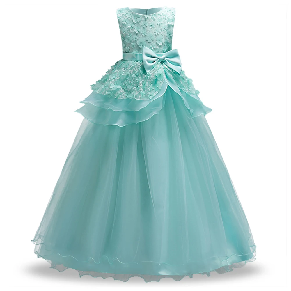 2019 Elegant Princess Wedding Dresses Teenage Birthday Party Dress Summers Flower Girl Dresses Sleeveless Lace Petals Dress 
2019 Elegant Princess Wedding Dresses Teenage Birthday Party Dress Summers Flower Girl Dresses Sleeveless Lace Petals Dress