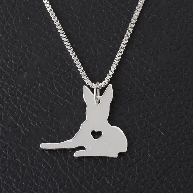 New Trendy Gold And Silver Personalized Contracted German Shepherd Necklace I Heart Dog Hunger Games Necklace Women Best Friend
New Trendy Gold And Silver Personalized Contracted German Shepherd Necklace I Heart Dog Hunger Games Necklace Women Best Friend