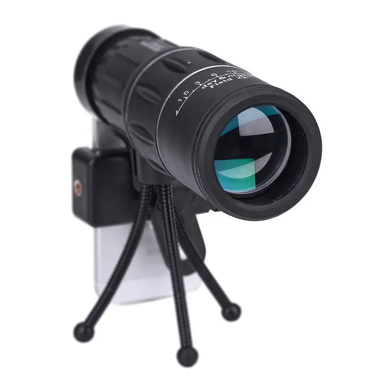 16x52 Dual Focus Monocular Telescope, Waterproof Spotting Scopes, HD Wide View, with Tripod/Universal Cell Phone Adapters for
16x52 Dual Focus Monocular Telescope, Waterproof Spotting Scopes, HD Wide View, with Tripod/Universal Cell Phone Adapters for