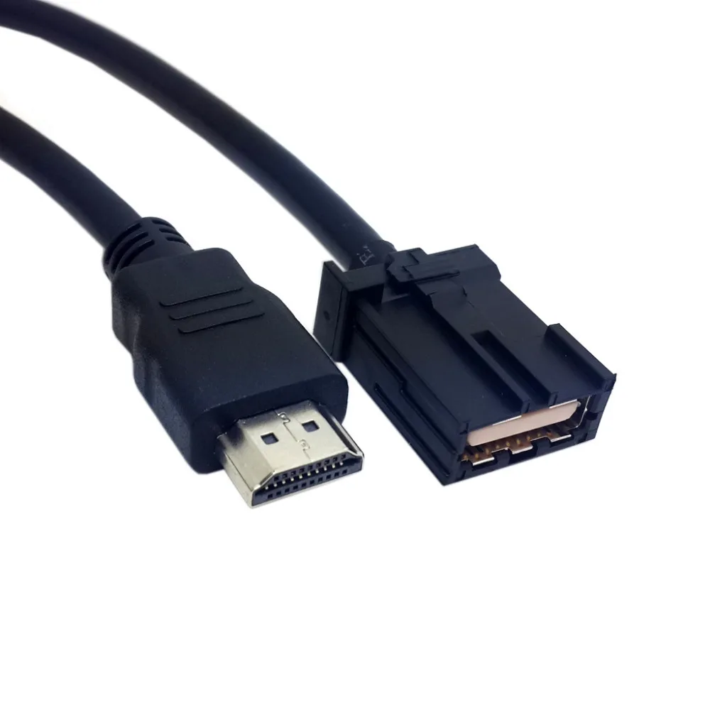 High Speed HDMI 1.4 Type E Male to Type A Male Video Audio Cable Automotive Connection System Grade Connector for Hyundai H1 Car
High Speed HDMI 1.4 Type E Male to Type A Male Video Audio Cable Automotive Connection System Grade Connector for Hyundai H1 Car