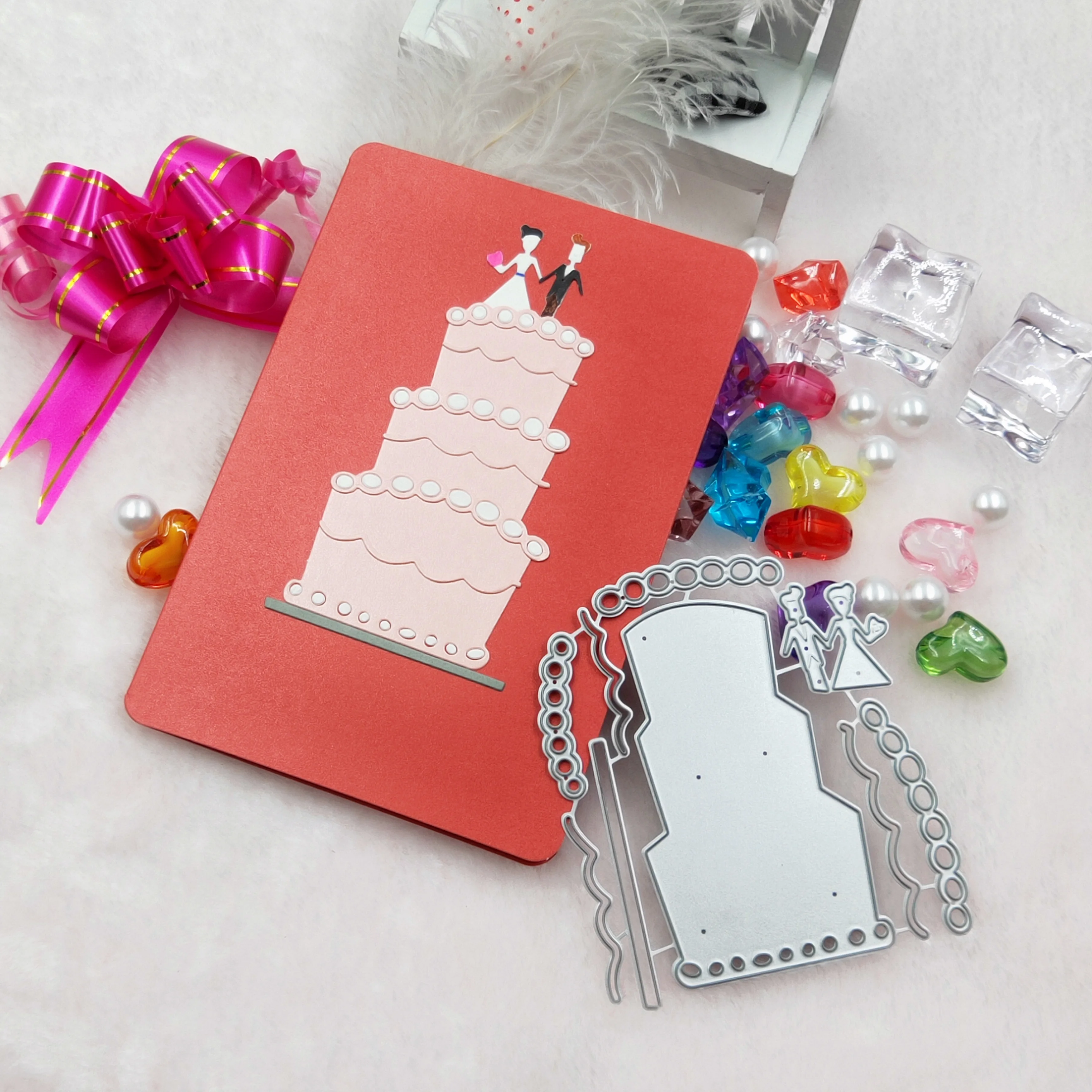 Wedding cake metal cutting mold scrapbook brand new 2019 DIY scrapbook album greeting card decoration embossing DIY paper card
Wedding cake metal cutting mold scrapbook brand new 2019 DIY scrapbook album greeting card decoration embossing DIY paper card