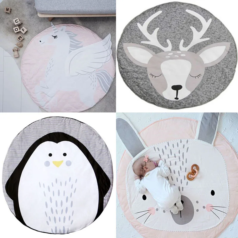 INS 95CM Baby play mat Cotton Kids Play Game Mats playmat Round baby blanket baby gym playmat Floor Carpet For Crawling
INS 95CM Baby play mat Cotton Kids Play Game Mats playmat Round baby blanket baby gym playmat Floor Carpet For Crawling