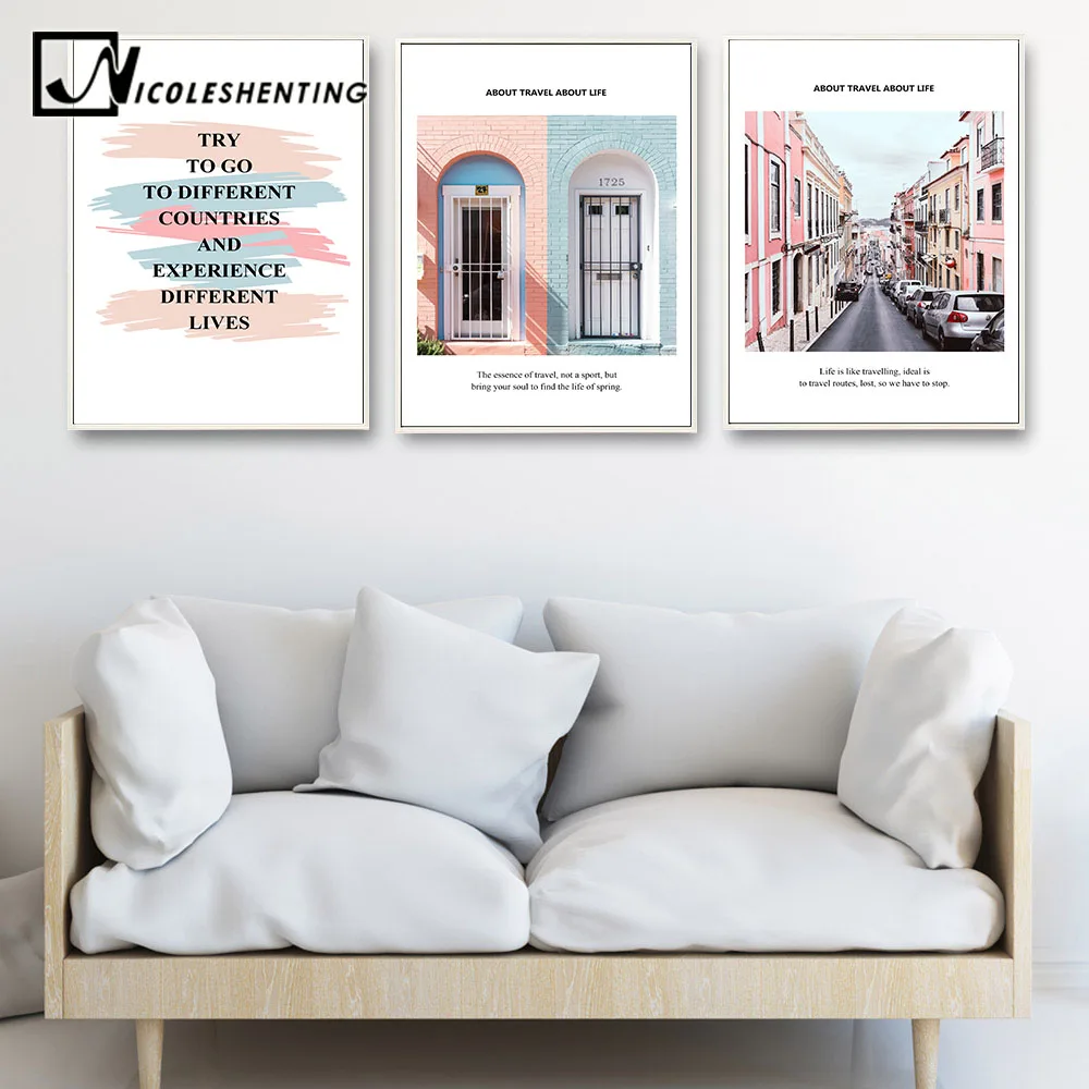 NICOLESHENTING City Landscape Life Quote Canvas Art Posters Prints Motivational Painting Nordic Wall Picture for Room Decor
NICOLESHENTING City Landscape Life Quote Canvas Art Posters Prints Motivational Painting Nordic Wall Picture for Room Decor