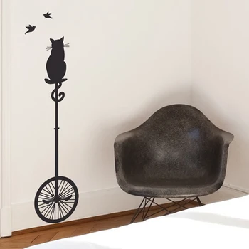 Stickers Cat On Unicycle Cartoon Vinyl Wall Art Decal Mural Art Living Room Home Decor Poster House Decoration Wallpaper
Stickers Cat On Unicycle Cartoon Vinyl Wall Art Decal Mural Art Living Room Home Decor Poster House Decoration Wallpaper