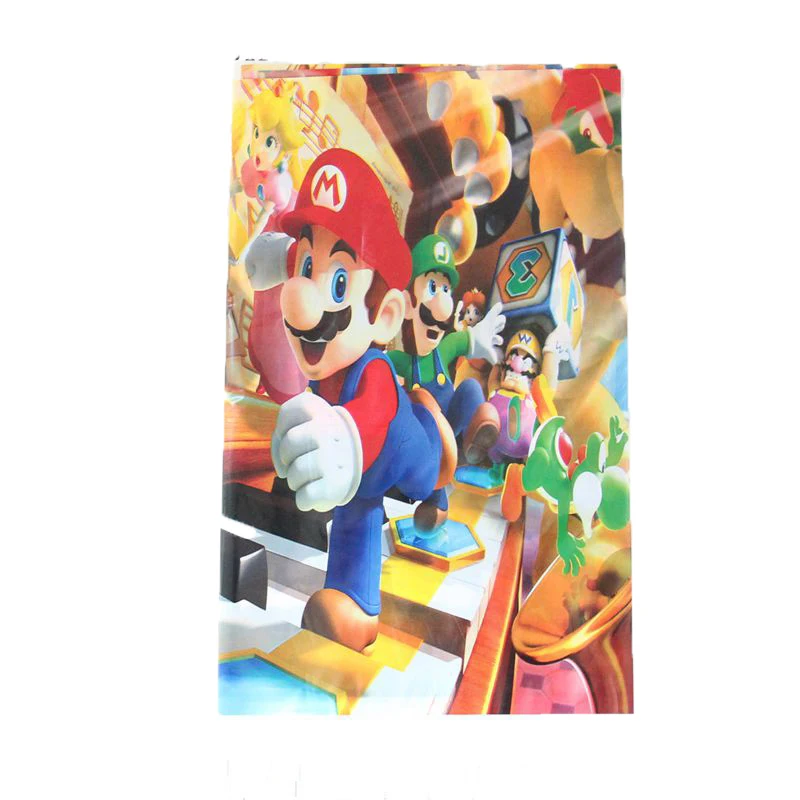 1pcs Super Mario Theme party Disposable Tablecloth Kids Boys Happy Birthday Party Decor children favor Party plastic tablecover
1pcs Super Mario Theme party Disposable Tablecloth Kids Boys Happy Birthday Party Decor children favor Party plastic tablecover