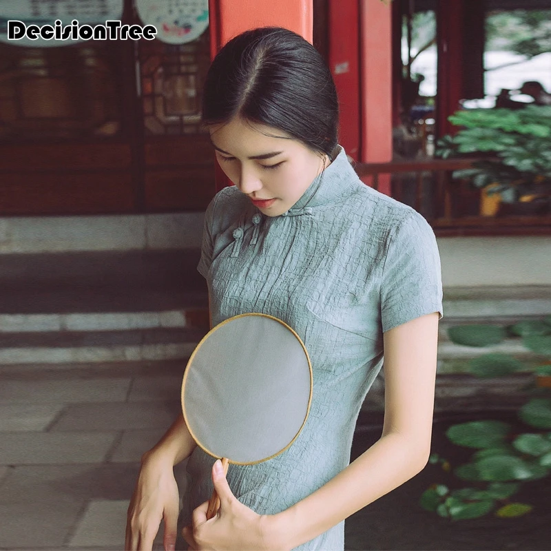 2019 summer chinese cheongsam oriental style dresses elegant women modified modern qipao dress chinese traditional dress
2019 summer chinese cheongsam oriental style dresses elegant women modified modern qipao dress chinese traditional dress