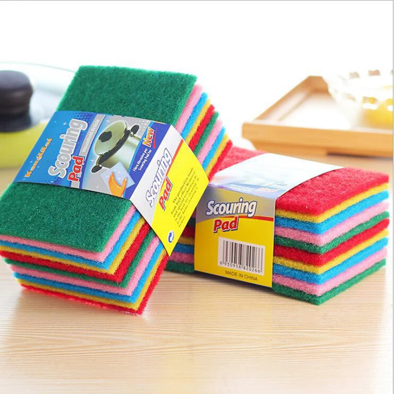 10Pcs Multi-function High-efficiency Sponge Cleaning Cloth Kitchen Efficient Cutlery Strong Decontamination Brushing Cloth
10Pcs Multi-function High-efficiency Sponge Cleaning Cloth Kitchen Efficient Cutlery Strong Decontamination Brushing Cloth
