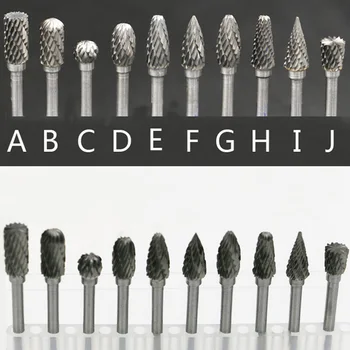 10pcs 1/8 Shank Tungsten Carbide Milling Cutter Rotary Drill Set Cone Drill Set Diamond Drill For Iron ,Steel ,Carbon Steel
10pcs 1/8 Shank Tungsten Carbide Milling Cutter Rotary Drill Set Cone Drill Set Diamond Drill For Iron ,Steel ,Carbon Steel