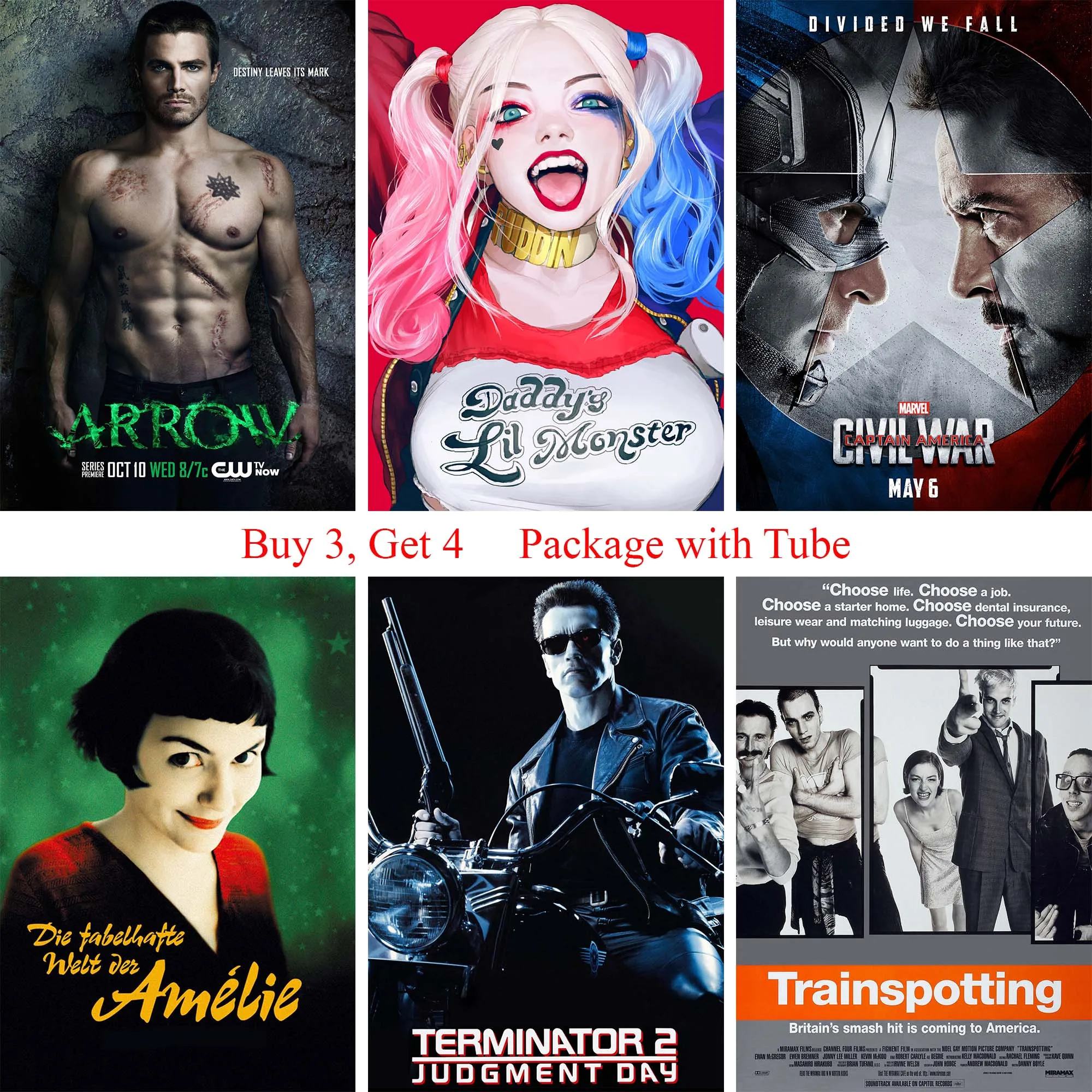 Movie Posters White Coated Paper Prints Room Decoration Clear Image Wall Prints Home Art Brand
Movie Posters White Coated Paper Prints Room Decoration Clear Image Wall Prints Home Art Brand