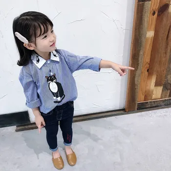 LJWWMTZ irl shirt striped cat shirt long sleeve 18 autumn dress new children's clothing 3 - 8 years old DML26346
LJWWMTZ irl shirt striped cat shirt long sleeve 18 autumn dress new children's clothing 3 - 8 years old DML26346
