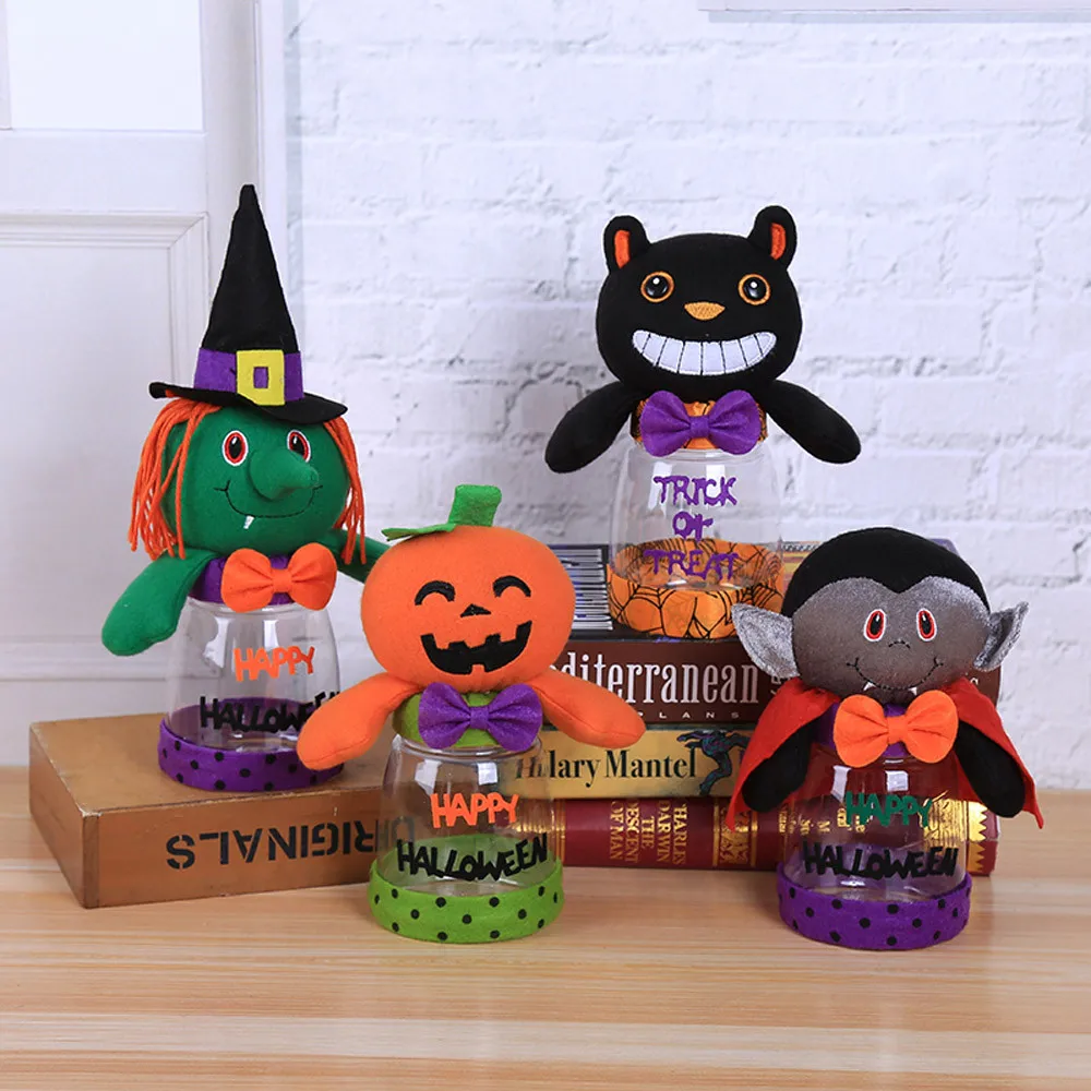 Pumpkin Ghost Shape Candy Box Funny Halloween Box Candy Jar Candy Transparent Storage box for storage toy
Pumpkin Ghost Shape Candy Box Funny Halloween Box Candy Jar Candy Transparent Storage box for storage toy