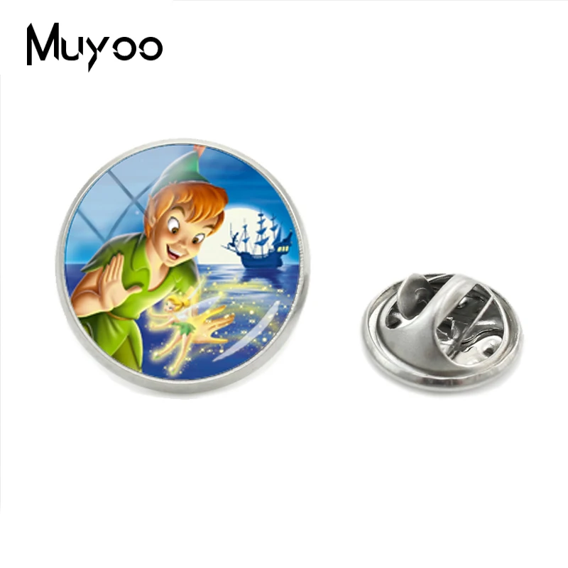 2018 New Hot Selling Lovely Style Peter Pan Role Jewelry Brooch Pins Peter Pan Anime Glass Round Cabochon Lapel Pins Jewelry
2018 New Hot Selling Lovely Style Peter Pan Role Jewelry Brooch Pins Peter Pan Anime Glass Round Cabochon Lapel Pins Jewelry