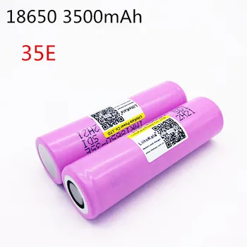 2 PCS liitokala 3500 mah descarga 13a inr18650 35e para For inr18650-35e 18650 bateria li-ion 3.7 v bateria recarregavel
2 PCS liitokala 3500 mah descarga 13a inr18650 35e para For inr18650-35e 18650 bateria li-ion 3.7 v bateria recarregavel