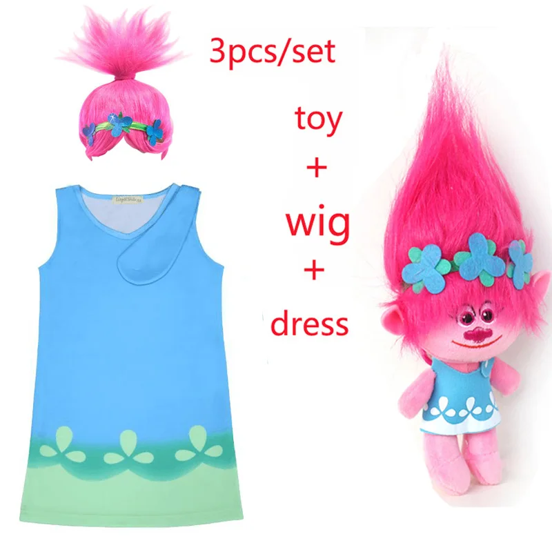 Children trolls Dress toy Costumes Girls Summer dress For Party Kids poppy lace Dresses Princess Dress Vaiana Party Vestido
Children trolls Dress toy Costumes Girls Summer dress For Party Kids poppy lace Dresses Princess Dress Vaiana Party Vestido