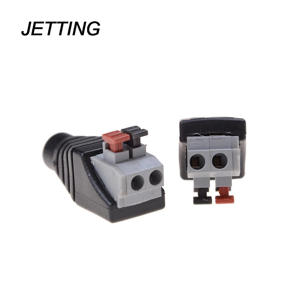 New 1Pcs DC Male DC Female connector 2.1*5.5mm DC Power Jack Adapter Plug Connector
New 1Pcs DC Male DC Female connector 2.1*5.5mm DC Power Jack Adapter Plug Connector