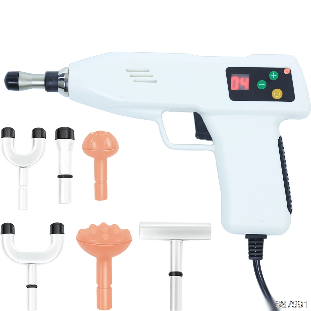 NEW Spine Chiropractic 6 Heads chiropractic adjusting instrument /Activator Cervical Vertebrae Massager Electric Correction Gun
NEW Spine Chiropractic 6 Heads chiropractic adjusting instrument /Activator Cervical Vertebrae Massager Electric Correction Gun