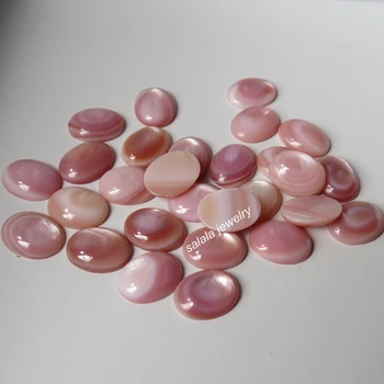 50pcs/lot 8x10mm Oval Cabochon Mother Pearl Shell Natural Oval Cabochon Pink Mother of Pearl Shell Beads for DIY jewelry 
50pcs/lot 8x10mm Oval Cabochon Mother Pearl Shell Natural Oval Cabochon Pink Mother of Pearl Shell Beads for DIY jewelry