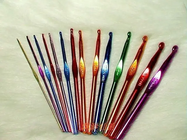 Metal hook needles set Crochet Knitting Tools multicolor aluminium handle hook needlework for sweater gloves 14pc/lot
Metal hook needles set Crochet Knitting Tools multicolor aluminium handle hook needlework for sweater gloves 14pc/lot