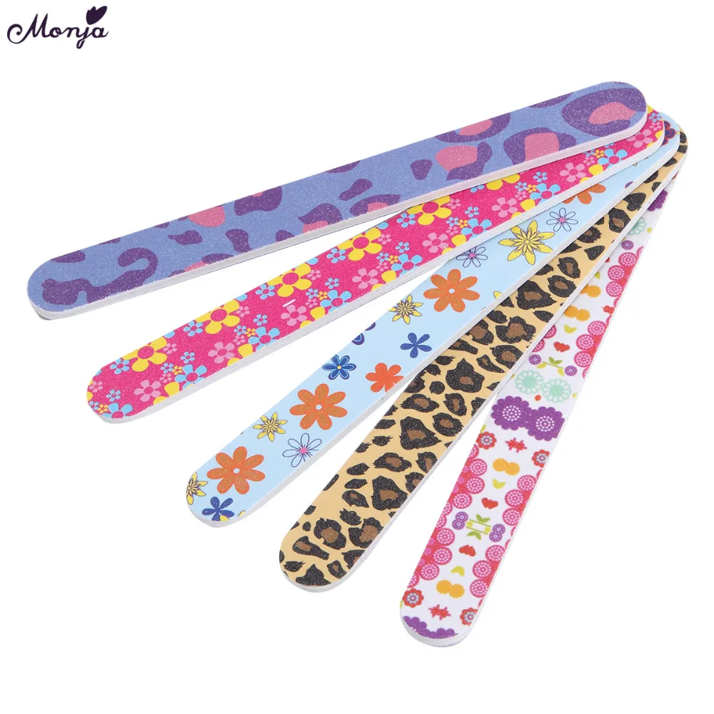 Monja 5pcs Colorful Sanding Polishing Nail File 100/180 Double Sided Flower Spots Pattern Printed Cuticle Remover Buffer
Monja 5pcs Colorful Sanding Polishing Nail File 100/180 Double Sided Flower Spots Pattern Printed Cuticle Remover Buffer