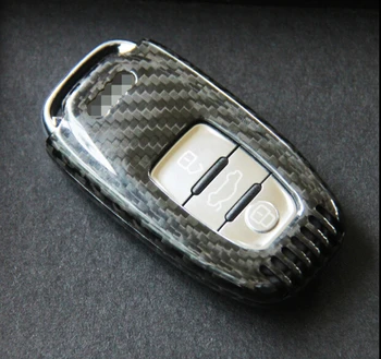 Carbon Fiber Car Auto Remote Keyless Entry Key Case Cover Fob Holder Shell for Audi A3 A4 A5 A6 A7 A8 TT Q3 Q5 Car Styling
Carbon Fiber Car Auto Remote Keyless Entry Key Case Cover Fob Holder Shell for Audi A3 A4 A5 A6 A7 A8 TT Q3 Q5 Car Styling