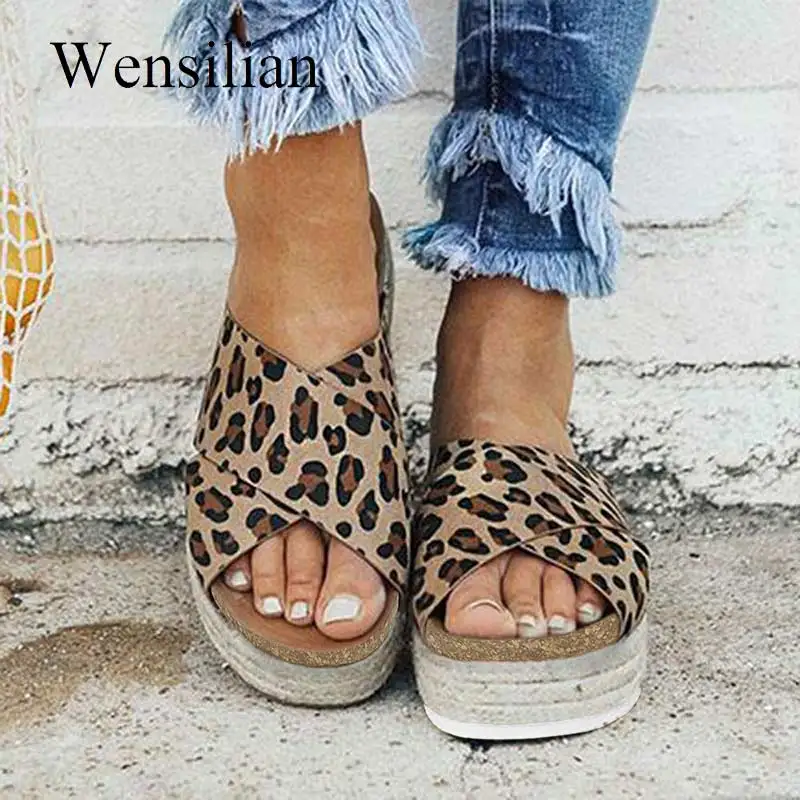 Summer Platform Sandals Women Sandals Beach Shoes Sexy Leopard Flip Flops Peep Toe Outdoor Ladies Slide Sandalias Mujer 2019
Summer Platform Sandals Women Sandals Beach Shoes Sexy Leopard Flip Flops Peep Toe Outdoor Ladies Slide Sandalias Mujer 2019