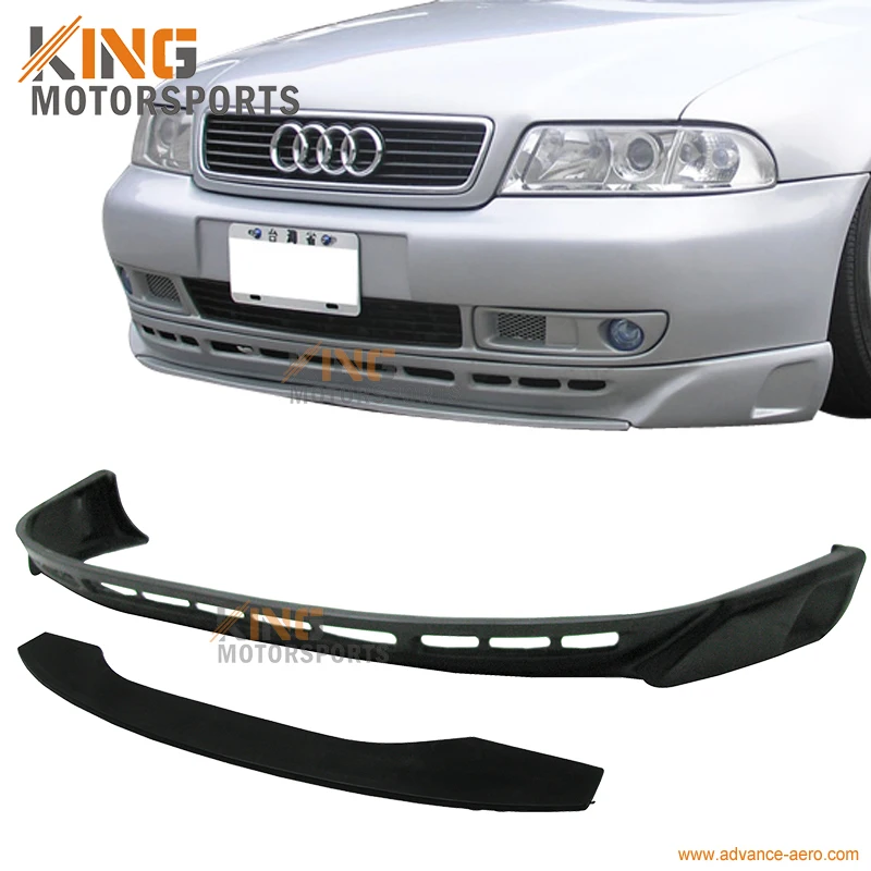 Fits 1996 1997 1998 1999 2000 2001 Audi A4 PU Type-A Urethane Front Bumper Lip Spoiler 2pcs 
Fits 1996 1997 1998 1999 2000 2001 Audi A4 PU Type-A Urethane Front Bumper Lip Spoiler 2pcs