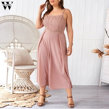 Womail bodysuit Women fashion sport Sleeveless Slim long Jumpsuit Ladies Romper holiday Solid Wide Leg Playsuit plue size J613
Womail bodysuit Women fashion sport Sleeveless Slim long Jumpsuit Ladies Romper holiday Solid Wide Leg Playsuit plue size J613